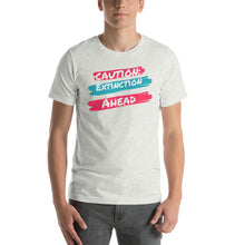 Load image into Gallery viewer, Caution Extinction Unisex T-Shirt