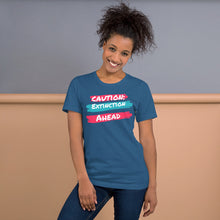 Load image into Gallery viewer, Caution Extinction Unisex T-Shirt