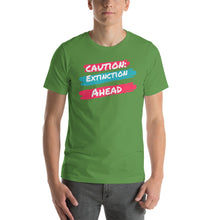 Load image into Gallery viewer, Caution Extinction Unisex T-Shirt