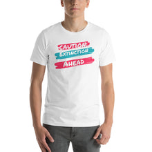 Load image into Gallery viewer, Caution Extinction Unisex T-Shirt