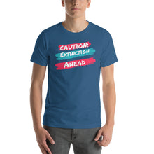Load image into Gallery viewer, Caution Extinction Unisex T-Shirt