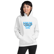 Load image into Gallery viewer, No Coal or Oil Unisex Hoodie
