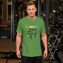 Load image into Gallery viewer, Climate Change Short-Sleeve Unisex T-Shirt