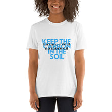 Load image into Gallery viewer, Carbon in the soil Unisex Tees