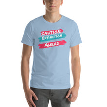 Load image into Gallery viewer, Caution Extinction Unisex T-Shirt