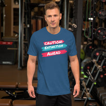 Load image into Gallery viewer, Caution Extinction Unisex T-Shirt