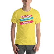 Load image into Gallery viewer, Caution Extinction Unisex T-Shirt
