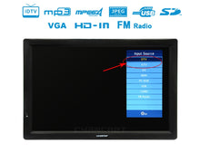 Load image into Gallery viewer, LEADSTAR D14 14 inch HD Portable TV DVB-T2 ATSC Digital Analog Television Mini Small Car TV Support MP4 AC3 HDMI Monitor for PS4