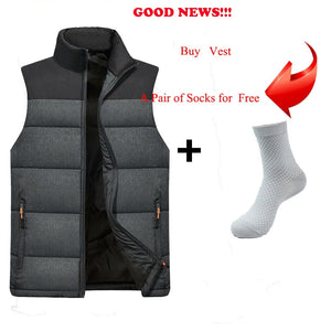 New Mens Jackets Sleeveless Vest
