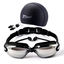 Load image into Gallery viewer, Myopia Swim Goggles Set with  Anti Fog & UV Protection