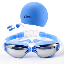 Load image into Gallery viewer, Myopia Swim Goggles Set with  Anti Fog & UV Protection