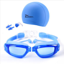 Load image into Gallery viewer, Myopia Swim Goggles Set with  Anti Fog & UV Protection