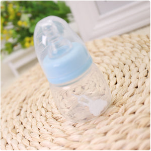 60ML Baby Mini Portable Feeding Newborn Kids  BPA Free Safety Bottles
