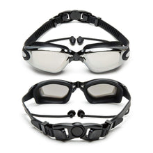 Load image into Gallery viewer, Myopia Swim Goggles Set with  Anti Fog & UV Protection