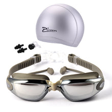 Load image into Gallery viewer, Myopia Swim Goggles Set with  Anti Fog & UV Protection