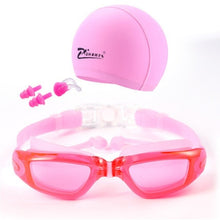 Load image into Gallery viewer, Myopia Swim Goggles Set with  Anti Fog & UV Protection
