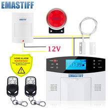 Load image into Gallery viewer, IOS Android APP Wired Wireless Home Security Alarm System
