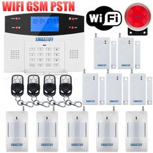 Load image into Gallery viewer, IOS Android APP Wired Wireless Home Security Alarm System