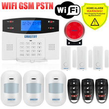 Load image into Gallery viewer, IOS Android APP Wired Wireless Home Security Alarm System