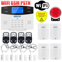 Load image into Gallery viewer, IOS Android APP Wired Wireless Home Security Alarm System
