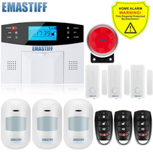Load image into Gallery viewer, IOS Android APP Wired Wireless Home Security Alarm System