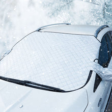 Load image into Gallery viewer, Car Windshield Snow Ice Sunshade Dust Frost Protector Cover with Mirror Cover