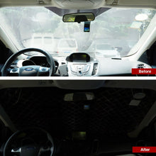 Load image into Gallery viewer, Car Windshield Snow Ice Sunshade Dust Frost Protector Cover with Mirror Cover