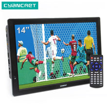 Load image into Gallery viewer, LEADSTAR D14 14 inch HD Portable TV DVB-T2 ATSC Digital Analog Television Mini Small Car TV Support MP4 AC3 HDMI Monitor for PS4