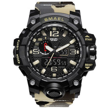 Load image into Gallery viewer, Black & Grey Military Watch