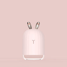 Load image into Gallery viewer, Pink Essential Oil Diffuser with led light