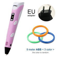 Load image into Gallery viewer, Pink 3d pen for EU