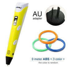 Load image into Gallery viewer, yellow 3d pen for AU