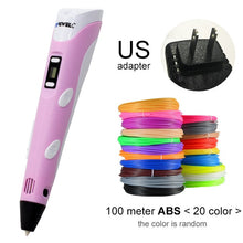 Load image into Gallery viewer, pink 3d pen for US