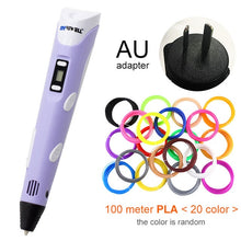 Load image into Gallery viewer, purple 3d pen for AU