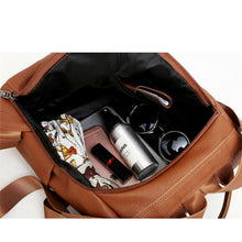 Load image into Gallery viewer, Ladies Anti-theft Shoulder Fashion Bag/Backpack (Leather-Waterproof}