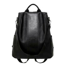 Load image into Gallery viewer, Ladies Anti-theft Shoulder Fashion Bag/Backpack (Leather-Waterproof}