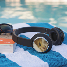 Load image into Gallery viewer, Headphones - Beebop Peeping Kitty Cat