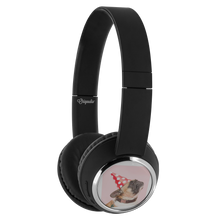 Load image into Gallery viewer, Headphones - Beebop Party Pug