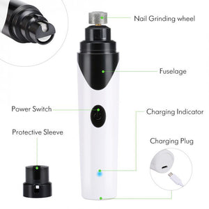 Rechargeable  Pet Nail Clipper and Grinder