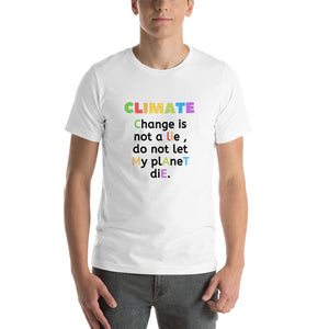 Climate Change Short-Sleeve Unisex T-Shirt
