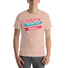 Load image into Gallery viewer, Caution Extinction Unisex T-Shirt