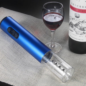 Aluminum Alloy  Automatic Wine Bottle Opener With Foil Cutter