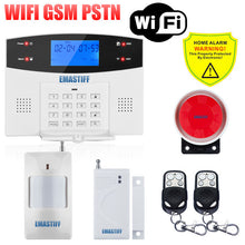 Load image into Gallery viewer, IOS Android APP Wired Wireless Home Security Alarm System