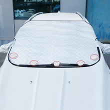Load image into Gallery viewer, Car Windshield Snow Ice Sunshade Dust Frost Protector Cover with Mirror Cover