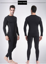Load image into Gallery viewer, Men&#39;s Thermal Sport Underwear Set 4 Seasons Warm Base Layers Set clothing