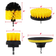 Load image into Gallery viewer, ALLSOME 11Pcs Electric Drill Cleaning Brush with Sponge and Extender