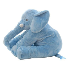 Load image into Gallery viewer, Elephant Plush Toy Blue