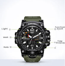 Load image into Gallery viewer, Military Watch Functionality