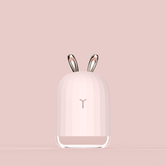 Pink Essential Oil Diffuser with led light