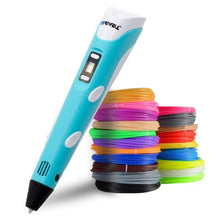 Load image into Gallery viewer, Blue Multicolor 3d pen for kids
